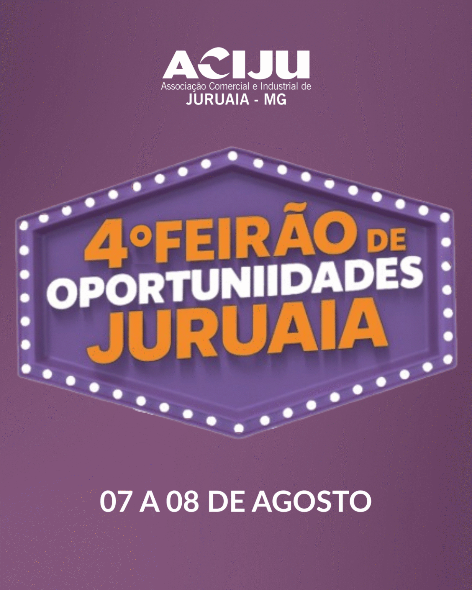 FEIRÃO DE OPORTUNIDADES JURUAIA 2025