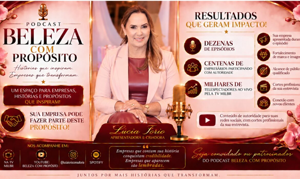 Podcast Beleza com Propósito